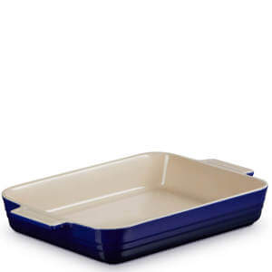 Le Creuset Indigo Stoneware Rectangular Dish 32cm